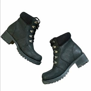 Harley Davidson women’s chunky heel lace boot